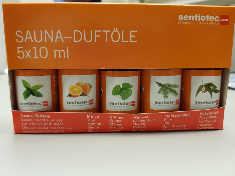 Sauna aroma-set 5x10ml