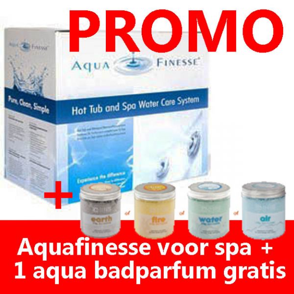 Aquafinesse spa -PROMOTIE ! +GRATIS badzout