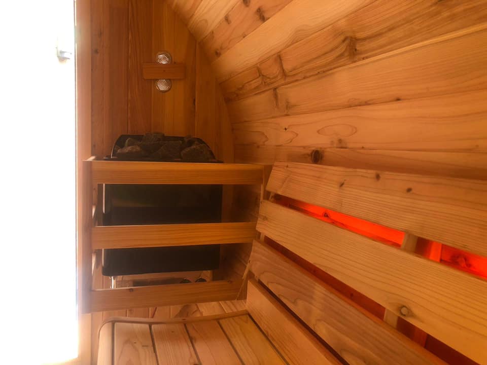 Barrel sauna Panoramic
