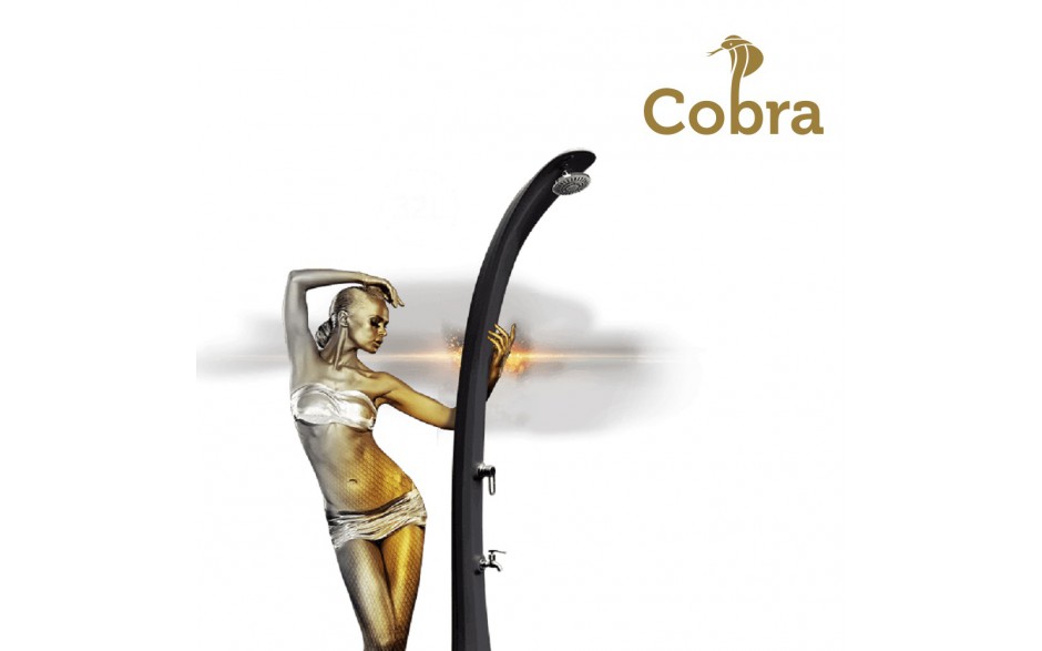 Solar Douche Cobra Antraciet – 35 liter (enkel afhalen in onze winkel)