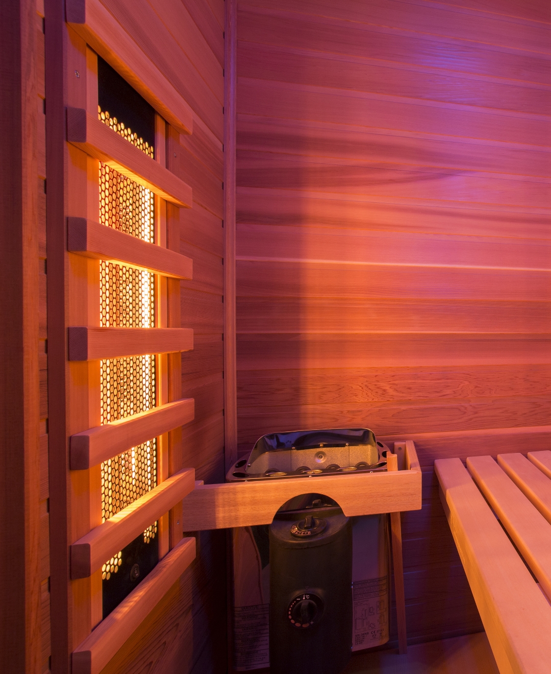 Combi sauna + infrarood  Infrawave