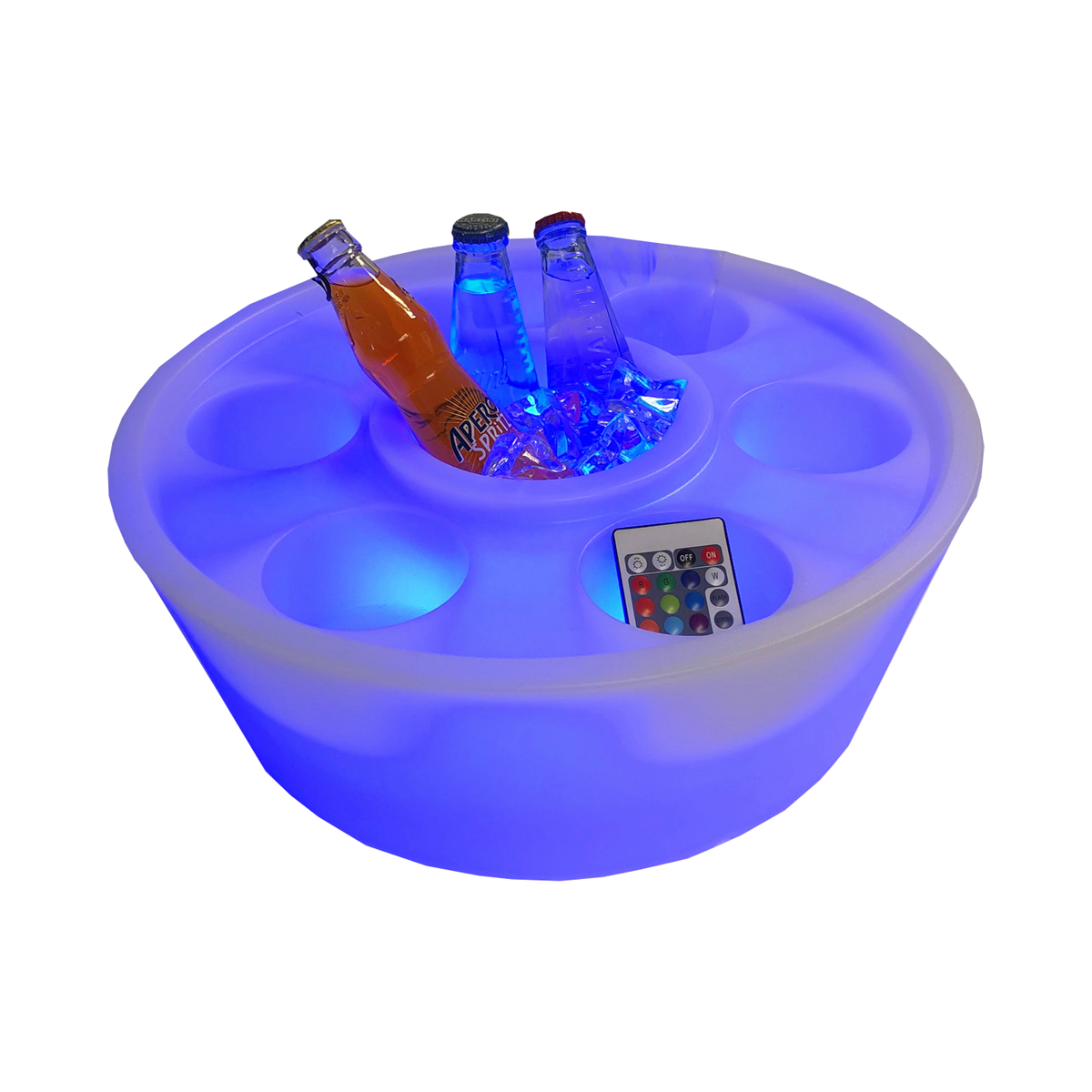 Drijvende LED bar voor spa of zwembad