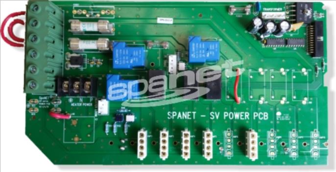 SPANET Power printplaat voor SV2 (V1) controller
