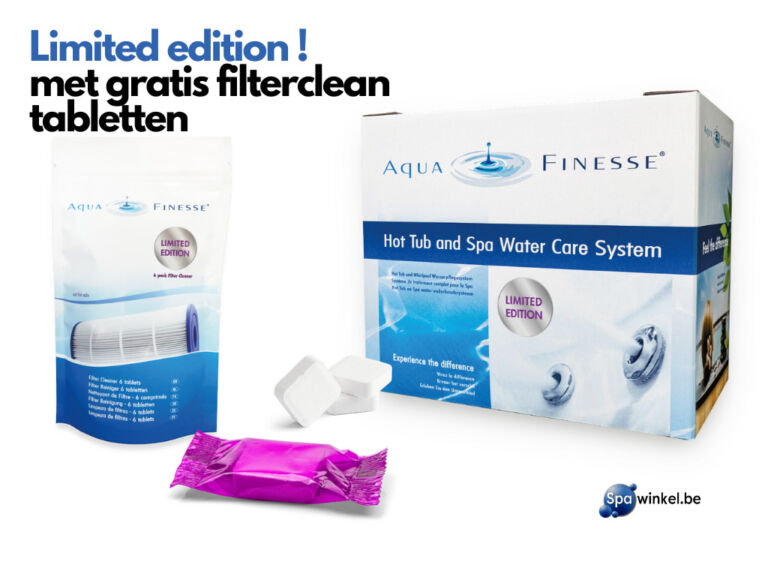 Aquafinesse Limited Edition, Met Gratis Filterclean Tabletten