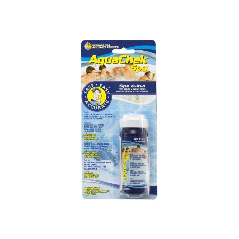Teststrips – Aquacheck spa white 6 in 1