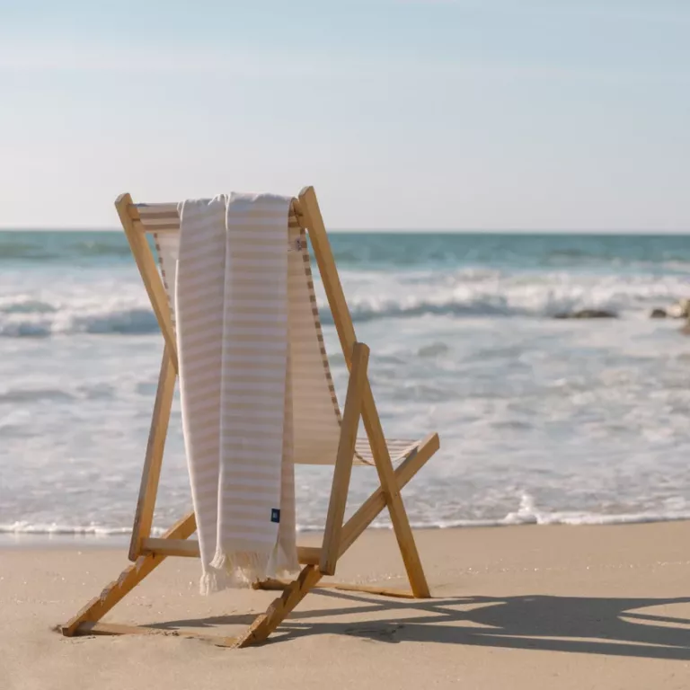 Torres Novas Beach towel 100×180 cm Barra OF White